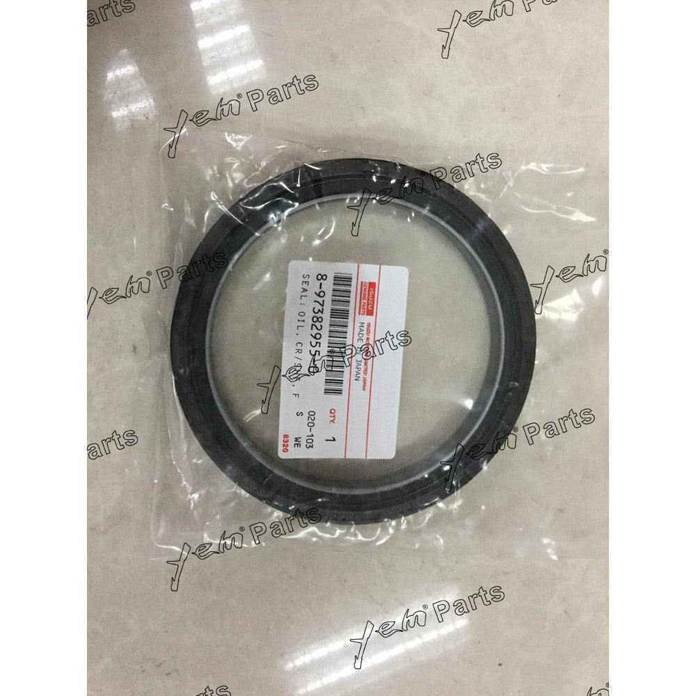 ISUZU 4HK1 CRANKSHAFT FRONT OIL SEAL 8-97382955-0 For Isuzu