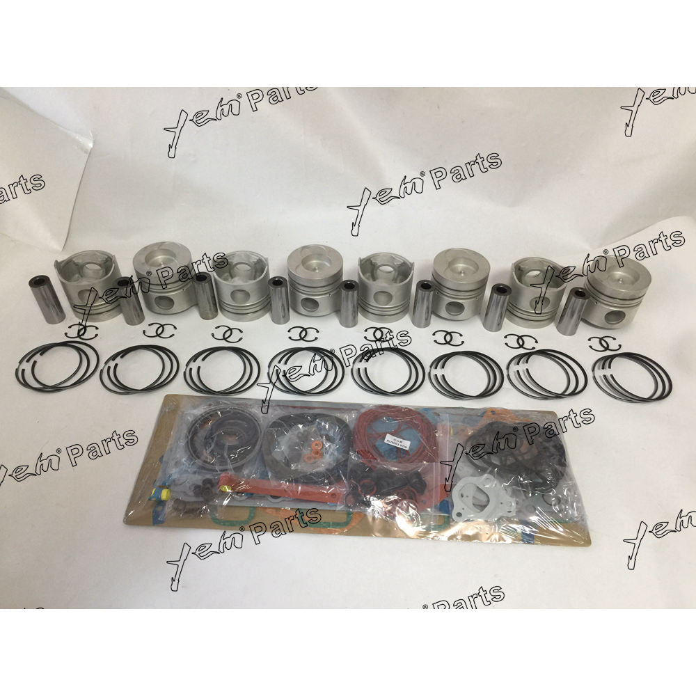 NISSAN RD8 REPAIR KIT WITH FULL GASKET SET CYLINDER PISTON RINGS For Nissan
