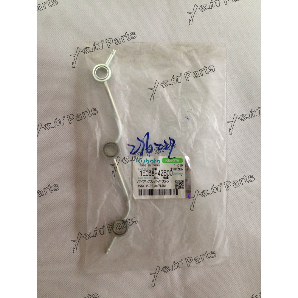 KUBOTA 1E038-42500 ASSY PIPE O/FLOW For Kubota