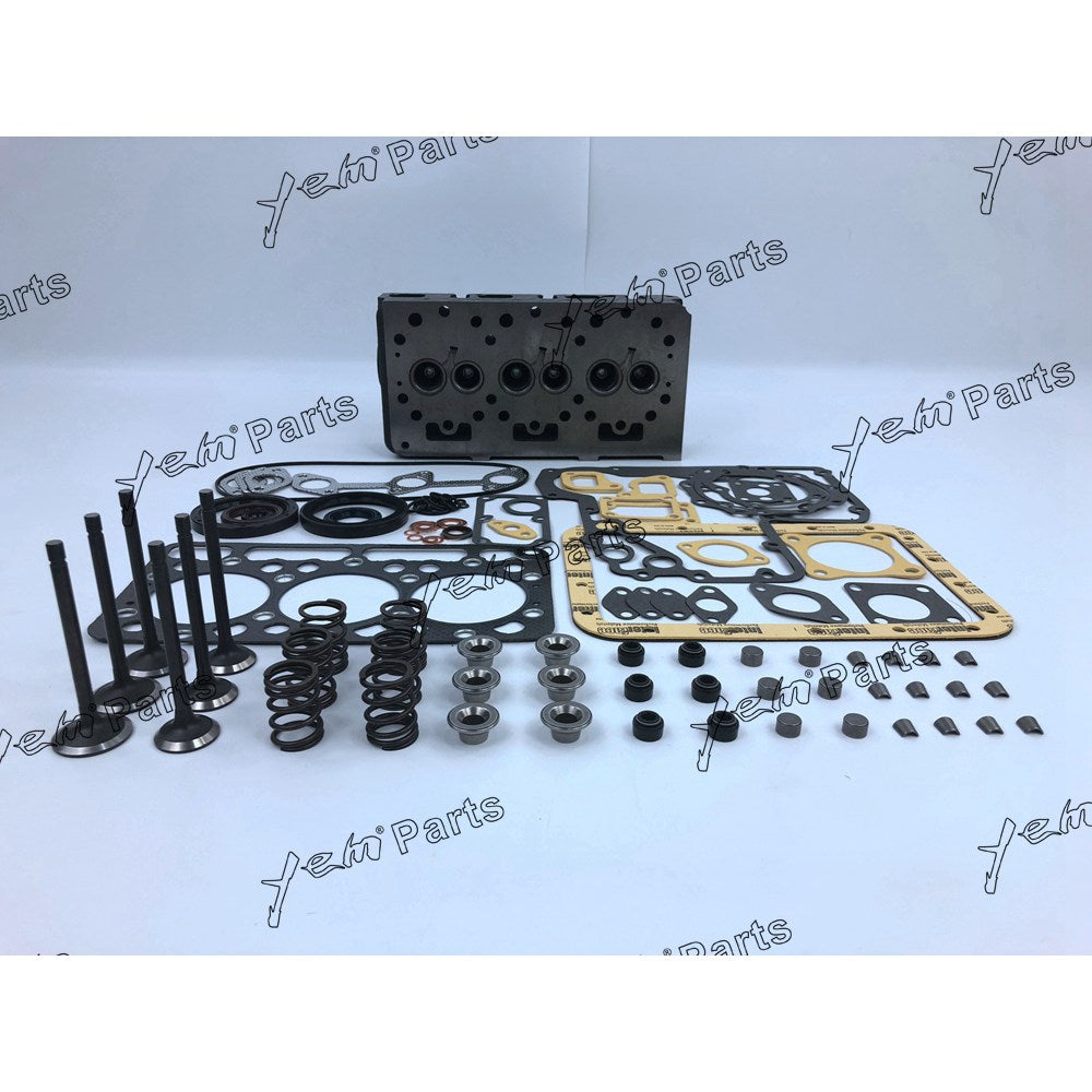 D850 CYLINDER HEAD VALVE TRAIN KIT FULL GASKET SET FOR KUBOTA DIESEL ENGINE PARTS For Kubota
