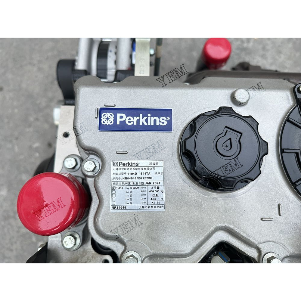 For Perkins Engine 1104D-E44TA Complete engine assembly 2200 rpm 102.0kw Serial Number: NR8494R For Perkins