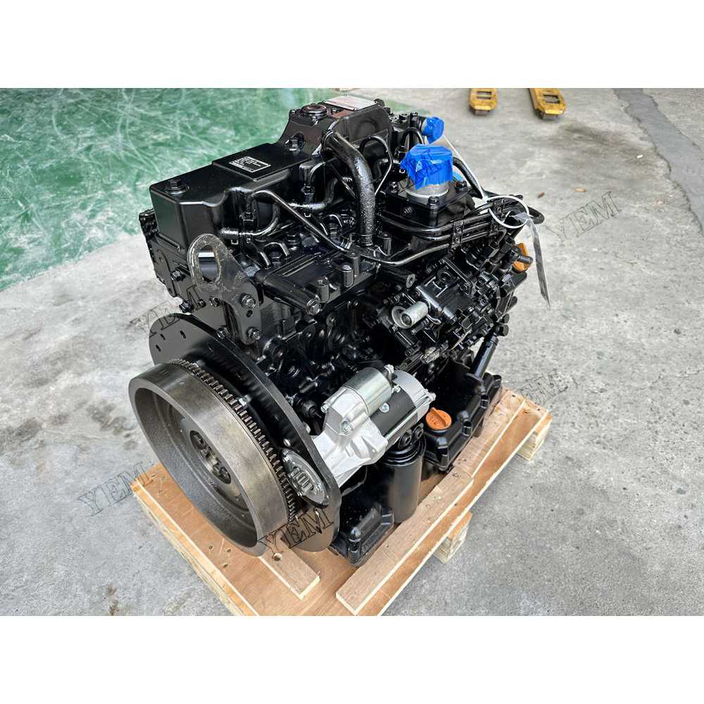 For Yanmar Engine 4TNV88-SND Complete engine assembly 27.6KW Serial Number: V9229 For Yanmar