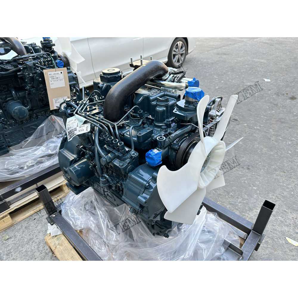 For Kubota Engine V3600-T Complete engine assembly 1800 rpm 45.3kw Serial Number: 1J409-16000 For Kubota