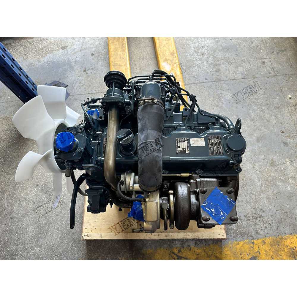 For Kubota Engine V3800-T Complete engine assembly 2400 rpm 66.1kw Serial Number: CH1116 For Kubota