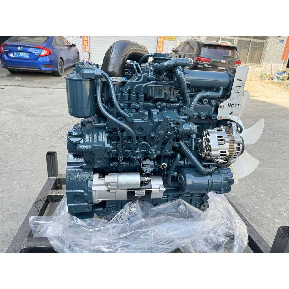 For Kubota Engine V3307-T Complete engine assembly 2600 rpm 54.6kw Serial Number: 8RS6815 For Kubota