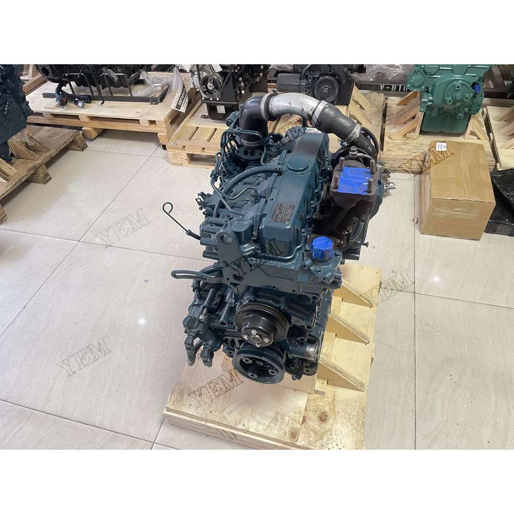 For Kubota Engine V3307T-DI Complete engine assembly 2200 rpm 48.9kw Serial Number: CMN0264 For Kubota