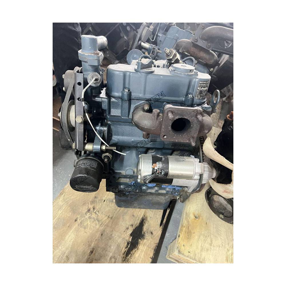 For Kubota Engine D722 Complete engine assembly 3600 rpm 14.9kw For Kubota