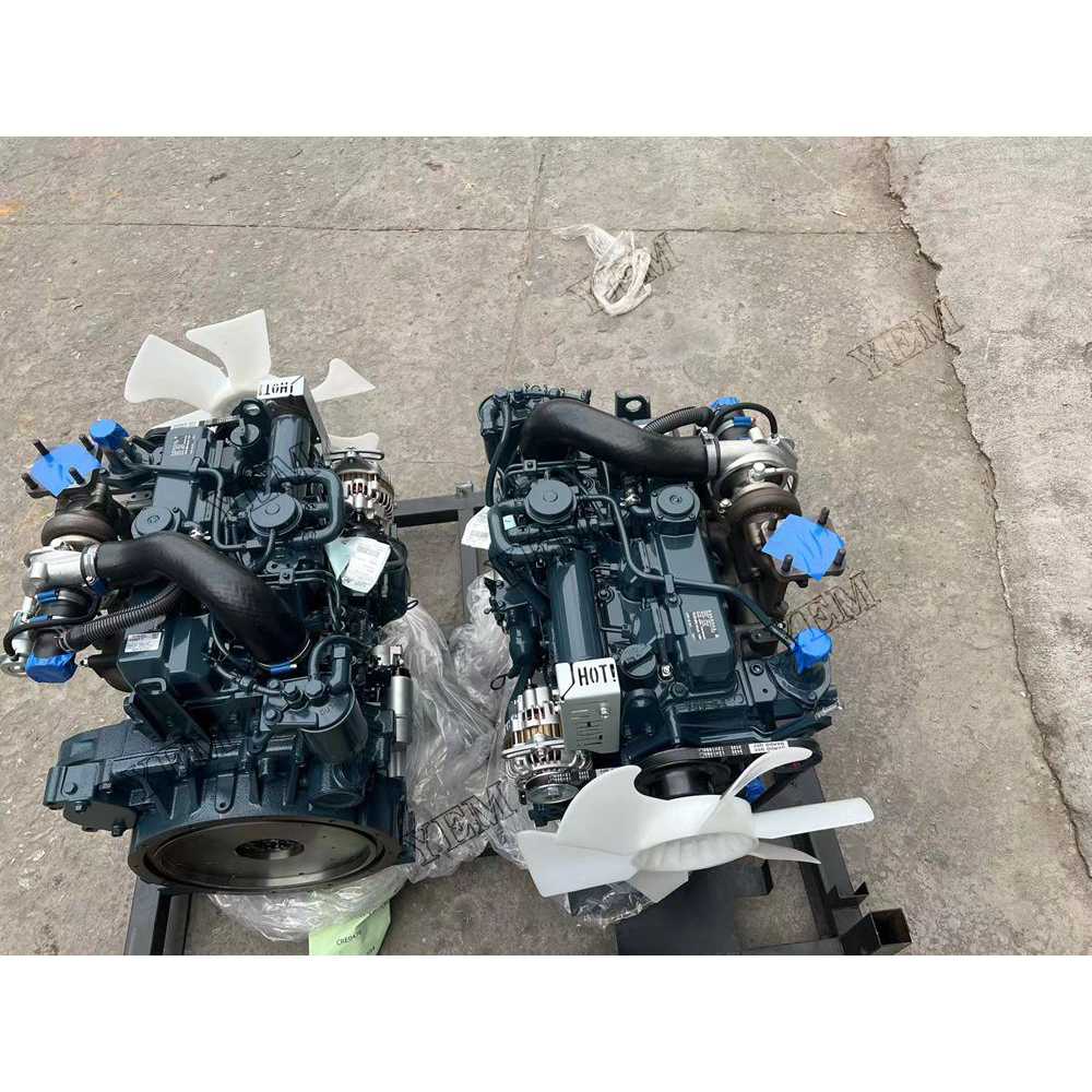 For Kubota Engine V3307-T Complete engine assembly 2600 rpm 54.6kw For Kubota