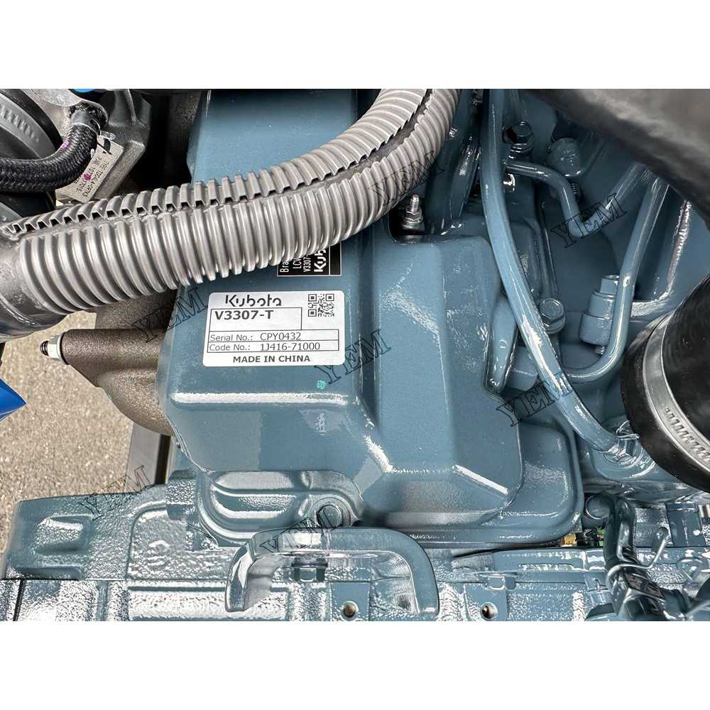 For Kubota Engine V3307-T Complete engine assembly 2600 rpm 54.6 Serial Number: 598-599 For Kubota