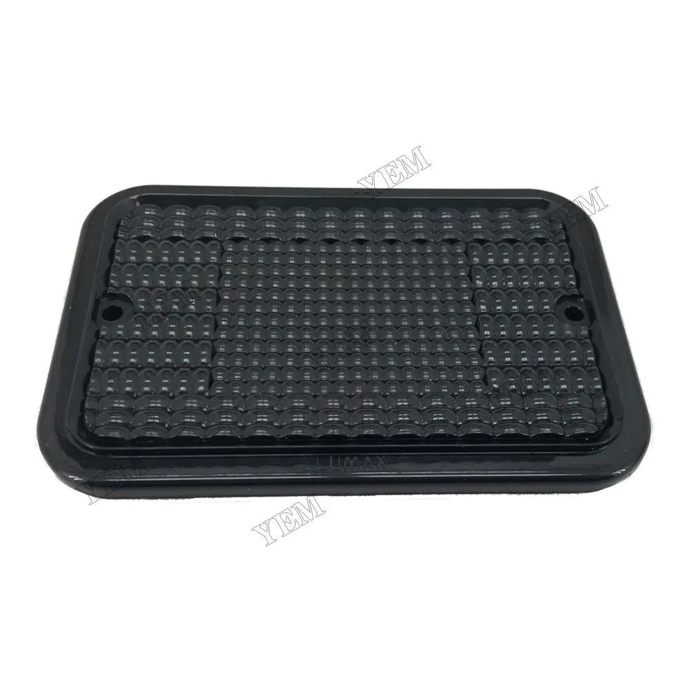 For John Deere 1023E 1025R 1026R 1600 2025R 2032R 2038R 3025D 3025E 3032E 3035D 3038E 3043D 4120 2Pcs Black Warning Opaque Lens LVU18746 For John Deere