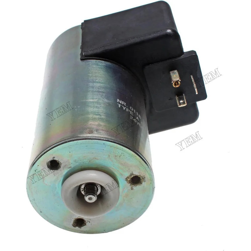 For Deutz Engine F3L912 F4L913 F6L413 F8L413 F10L513 F12L513 BF6L913 BF4L913 24V Fuel Shutoff Solenoid 01181665 01180814 For Deutz