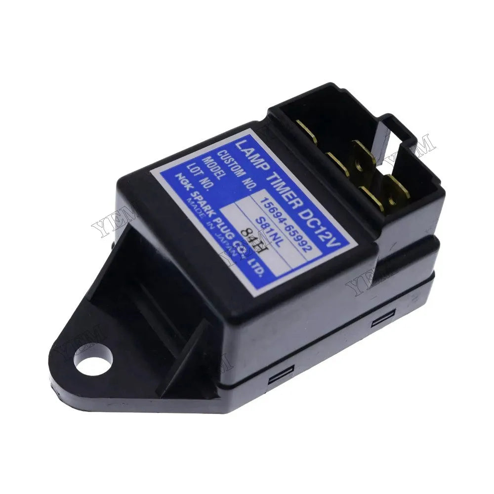 For CASE D25 D29 D33 D35 D40 D45 DX18E DX24E DX25 DX29 DX31 DX33 DX34 DX35 DX40 DX45 12V Timer Relay SBA385870301 For Case
