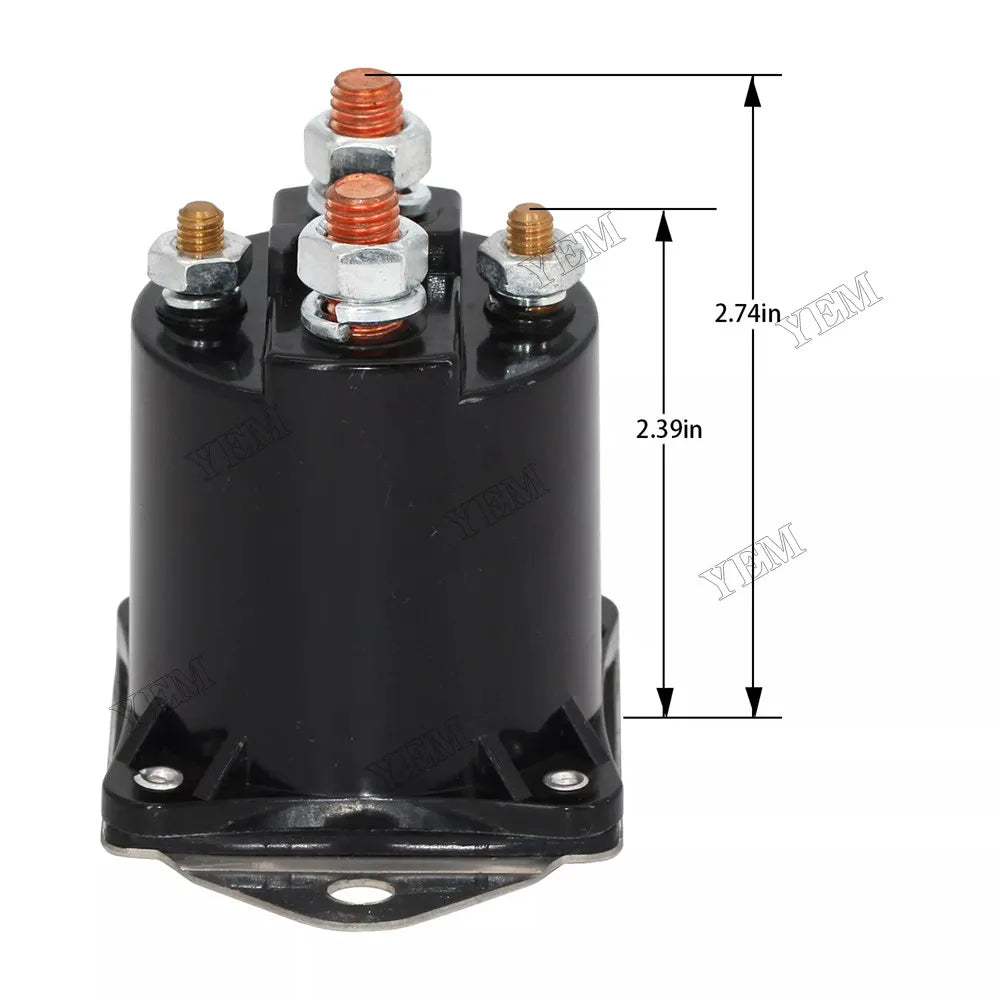 For Club Car DS 1995-1997 Electric Golf Cart 4 Terminal 48V Solenoid Relay 1018070-01