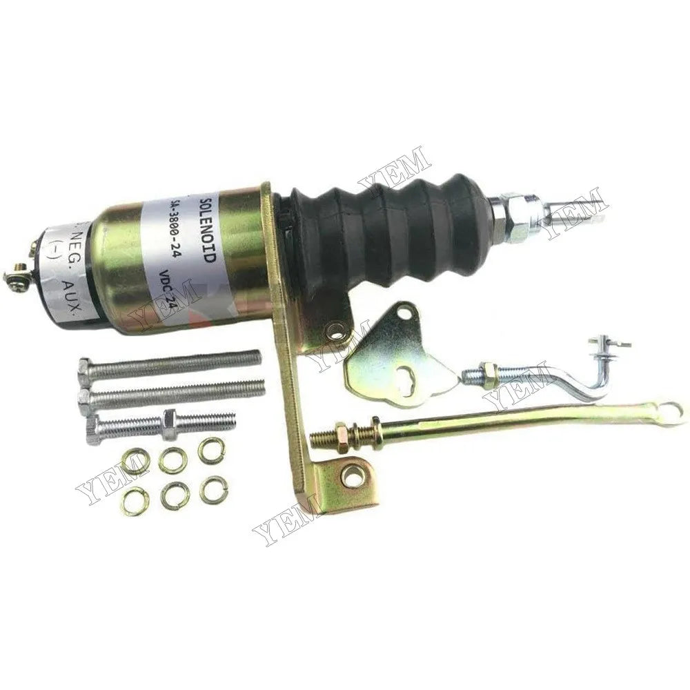 High quality 24V Shutoff Stop Solenoid SA-3800-24 1751-24RU1B2S1 Replace Woodward