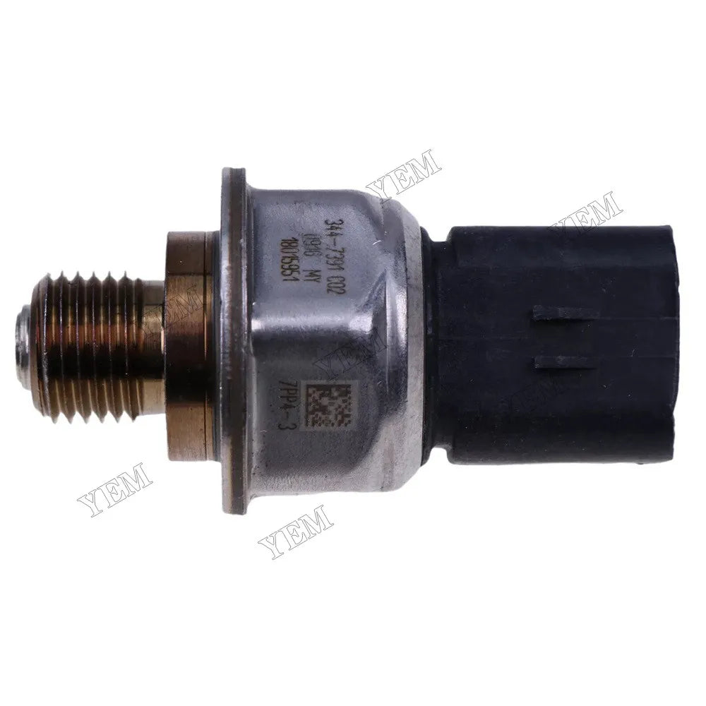For Caterpillar CAT Backhoe Loader 420F 428F 430F 432F 434F 444F 450F Engine C4.4 C3.3B Common Rail Pressure Sensor 344-7391