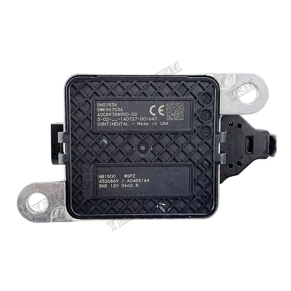 For Cummins Engine B6.7 F3.8 ISB6.7 ISL9 ISX12 ISX15 L9 QSB3.3 QSB6.7 Nitrogen Oxide NOx Sensor 4326869 2872947 For Cummins