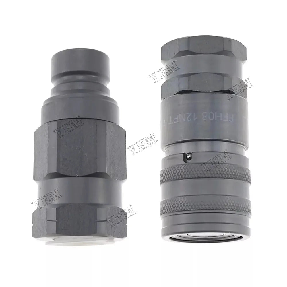 For Caterpillar CAT 906 908 902 904H 926M 930K 910K 906K Female Hydraulic Flat Face Quick Coupler 153-2994 For Caterpillar