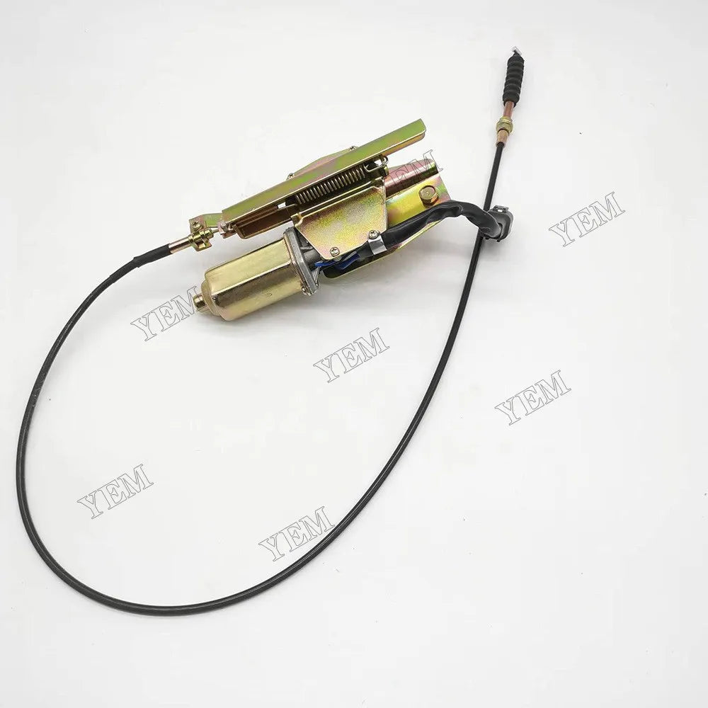 For Isuzu Engine 4BG1 6BD1 Hitachi Excavator EX200-2 EX200-3 EX200-3C EX200-3E EX200LC-2 EX200LC-3 24V Stop Solenoid Stopper Assembly 1819002270 For Isuzu