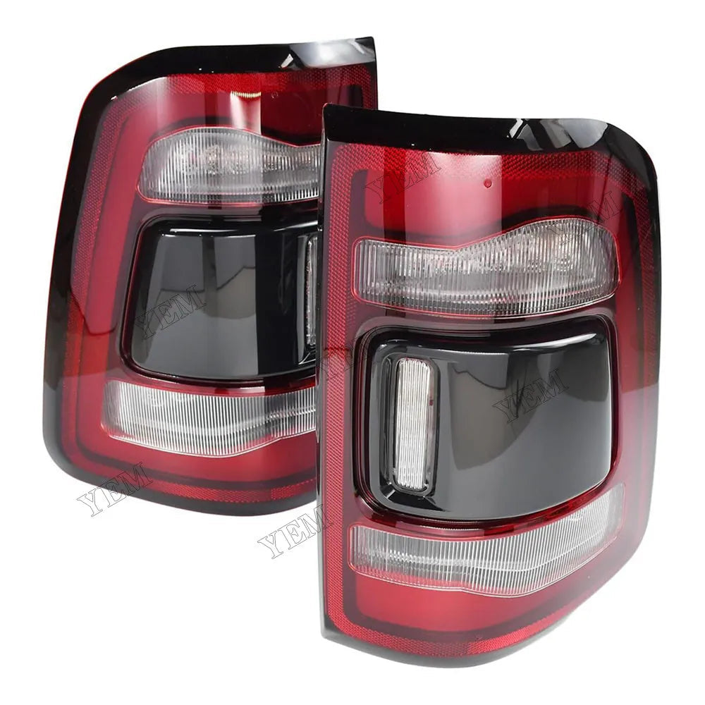 For Dodge Ram Pickup Truck 1500 2019-2022 LH & RH LED Tail Light With Blind Detection 68262532AH 68262533AH For Dodge