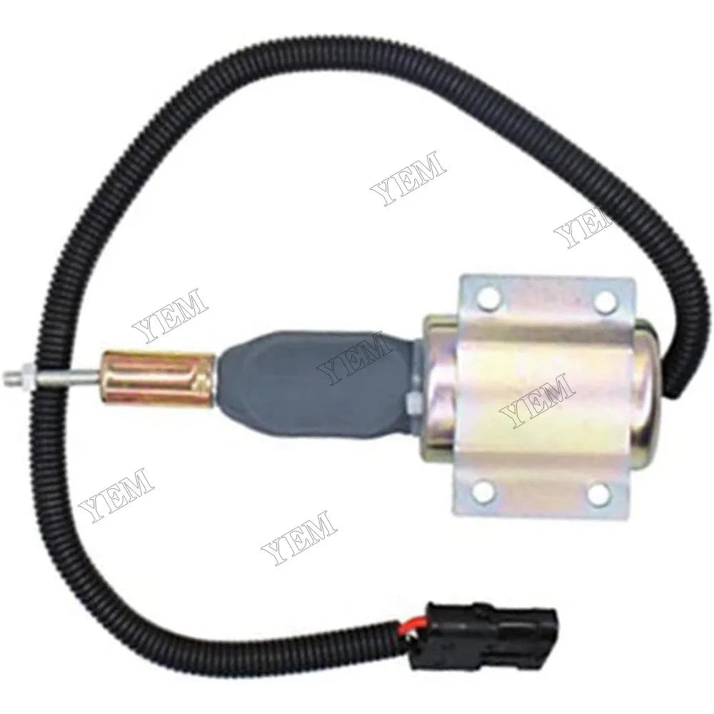 For Cummins Engine 6C 8.3 12V Stop Solenoid Valve 3930235 SA-4348-12 For Cummins