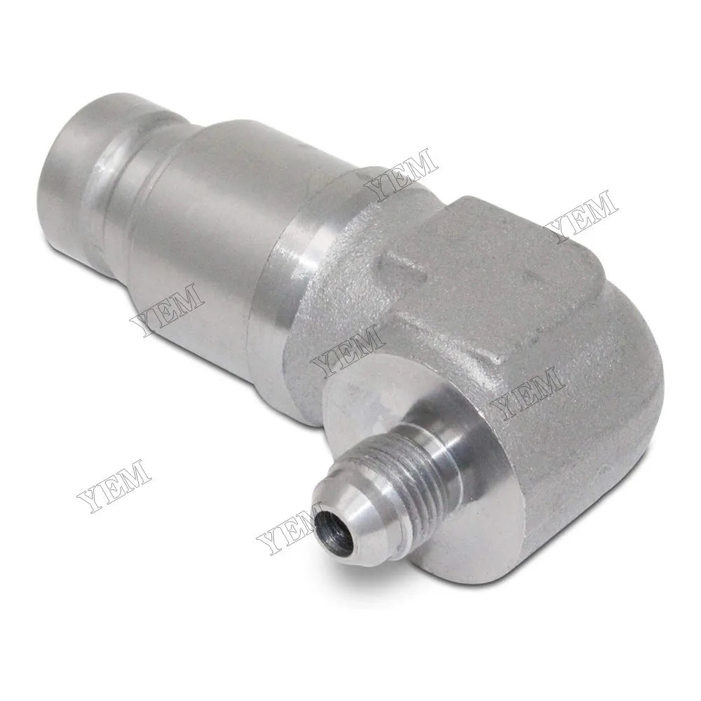 For Bobcat Male Flat Face Coupler with 3/8?? JIC 90 Degree End 7167304 For Bobcat