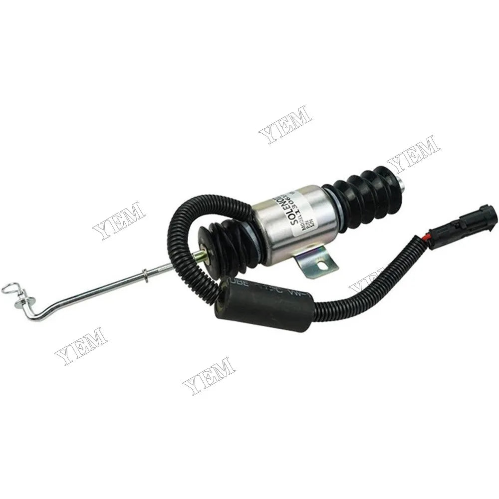 For Vision Cummins Engine 4BT 6BT Diesel Generator Parts Flameout Solenoid Valve 1306182 For Cummins