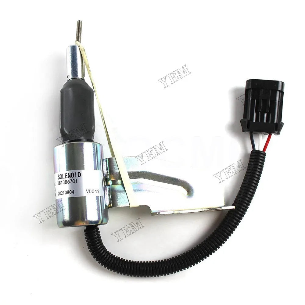 For Navistar International Engine DT466E DT530E Stop Solenoid 1813867C1 For Navistar