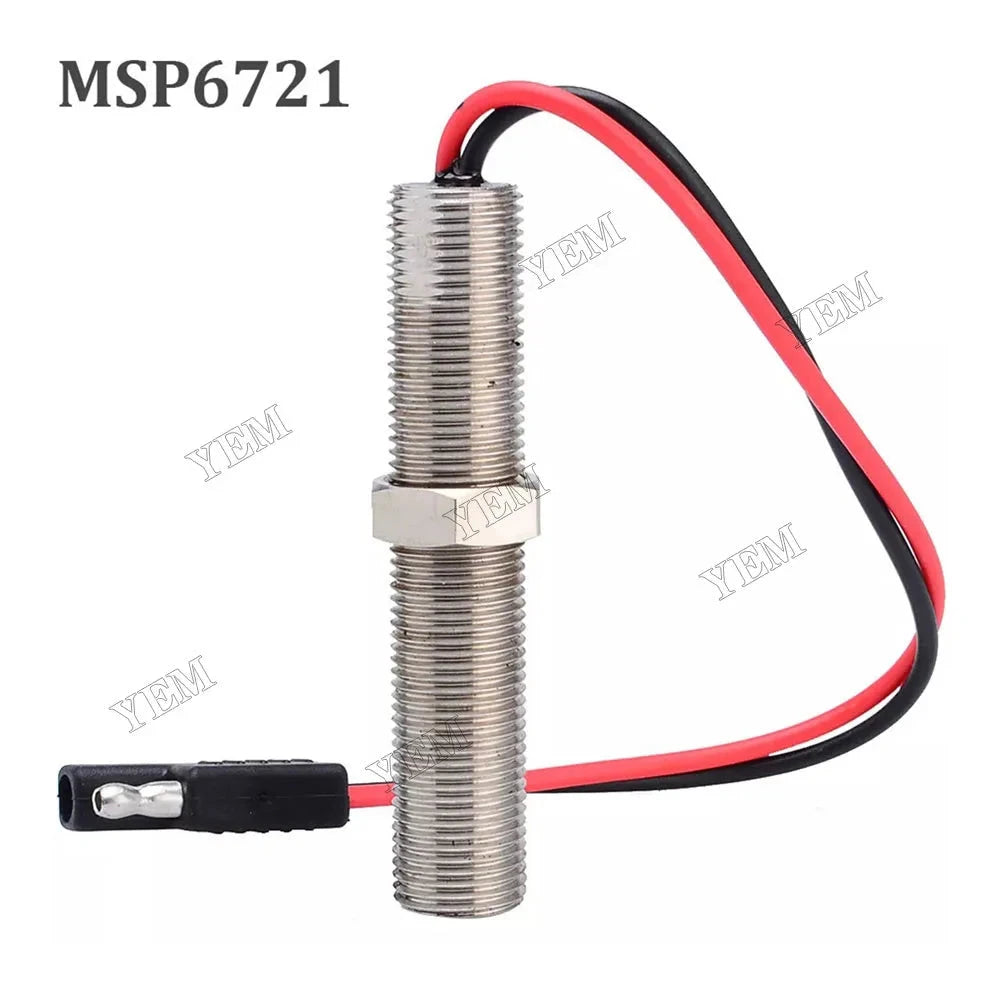 For GAC Generator Set 5/8-18 UNF Threaded Magnetic Speed Pickup Sensor MSP6721 For GAC
