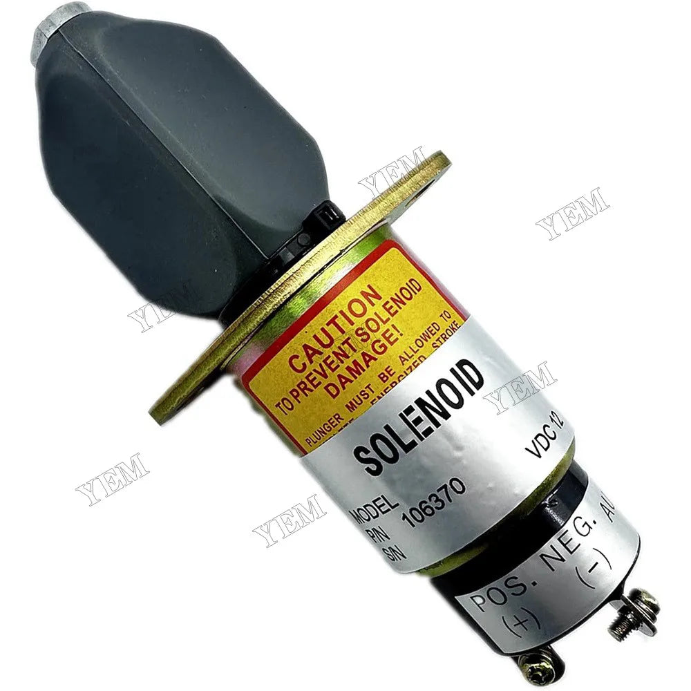 For Kubota Engine DF750 GF750 WG750 DF972 Skyjack Scissor Lift SJ600 SJ6826RT SJ7027RT SJ7135RT 12V Fuel Shut Off Throttle Solenoid 106370 For Kubota