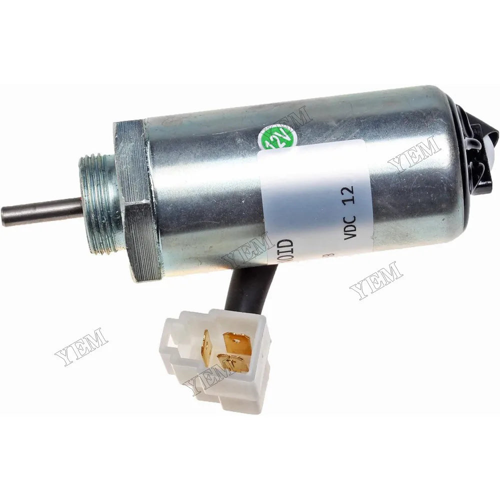 For Isuzu Engine Hitachi Excavator EX27U EX30U EX35U EX40U EX50U ZX27U ZX30U ZX35U ZX40U ZX50U 12V Fuel Shutoff Solenoid 8973295680 For Isuzu