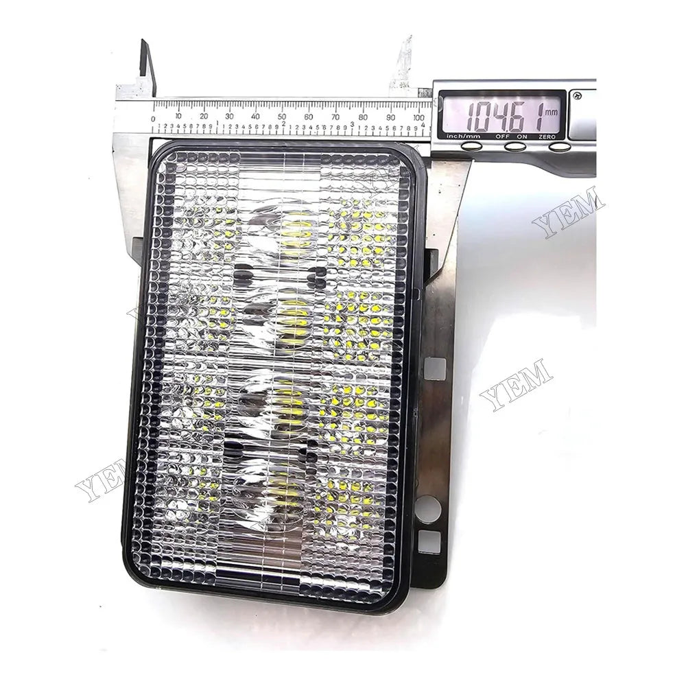For John Deere Tractor 5225 5325 5425 5525 5625 6120 6330 6415 6420 6430 6615 6715 2Pcs 6x4 LED Headlight Front Hood Light AL152328 For John Deere