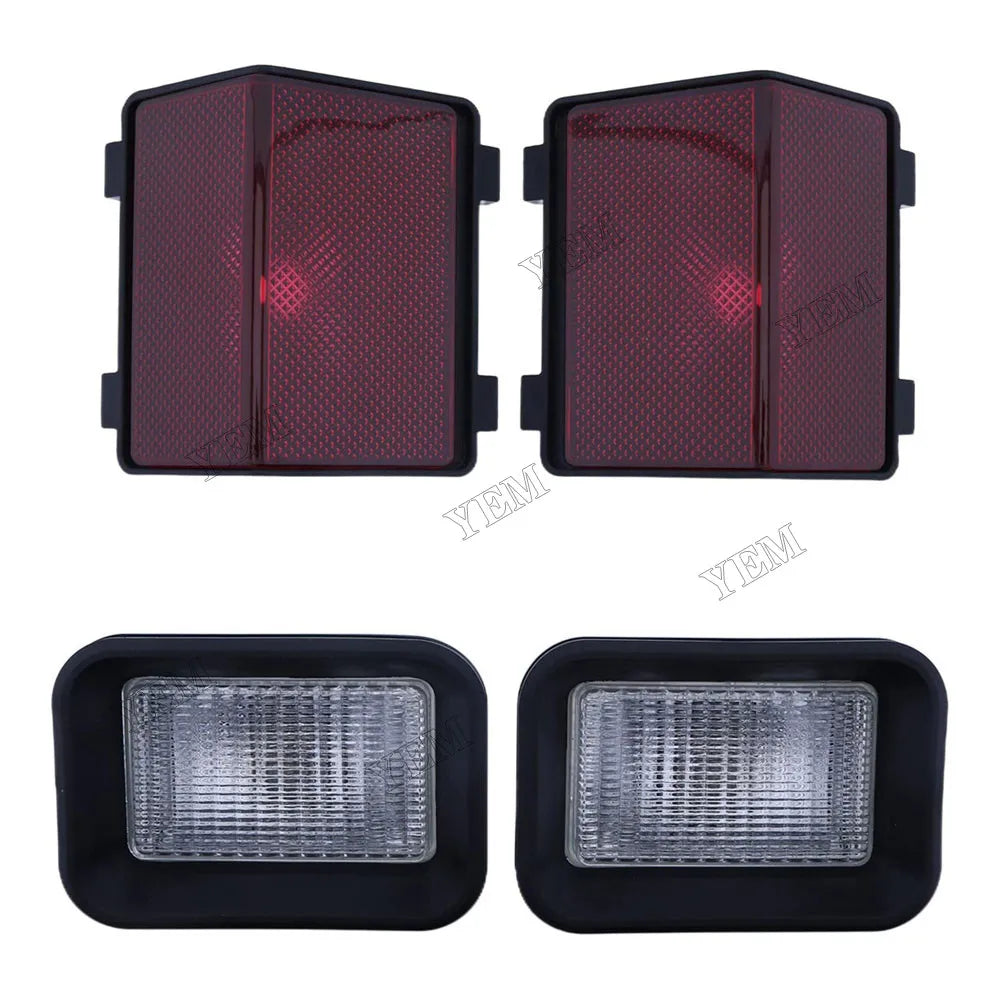 For Bobcat Skid Steer Loader 653 751 753 763 773 7753 853 2Pcs Rear Tail Light 6704362 For Bobcat