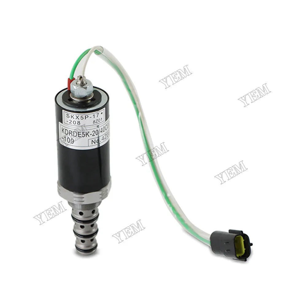 For Hyundai Excavator R215-7 R225-7 Solenoid Valve KDRDE5K-20/40C07-109 SKX5P-17-208