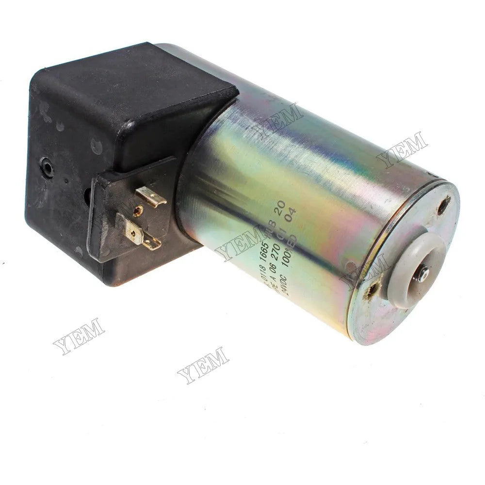 For Deutz Engine F3L912 F4L913 F6L413 F8L413 F10L513 F12L513 BF6L913 BF4L913 24V Fuel Shutoff Solenoid 01181665 01180814