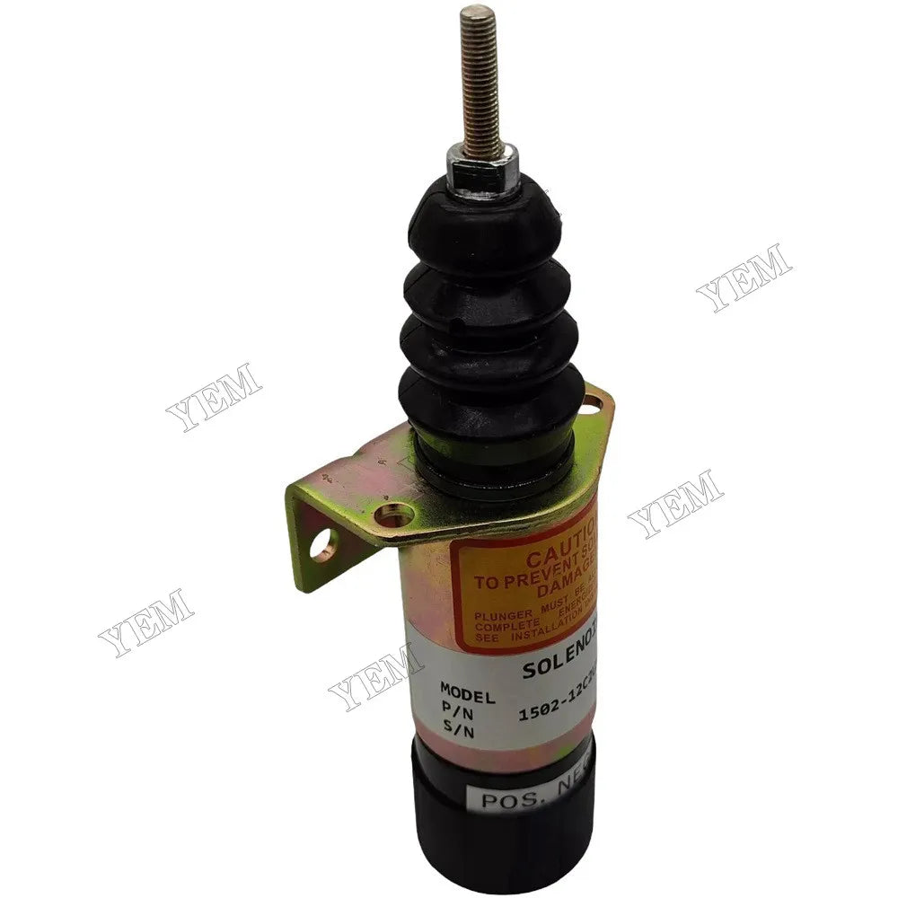 For Grove Lift 12V 3 Terminals Fuel Shut Off Solenoid 1502-12C2U1B2S1A 7750000065 For Grove