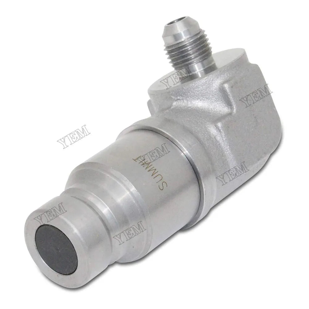 For Bobcat Male Flat Face Coupler with 3/8?? JIC 90 Degree End 7167304 For Bobcat