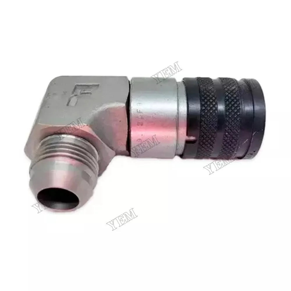 For Bobcat FF Elbow Coupler 1/2 body 1-1/16 JIC thread 7168433 For Bobcat