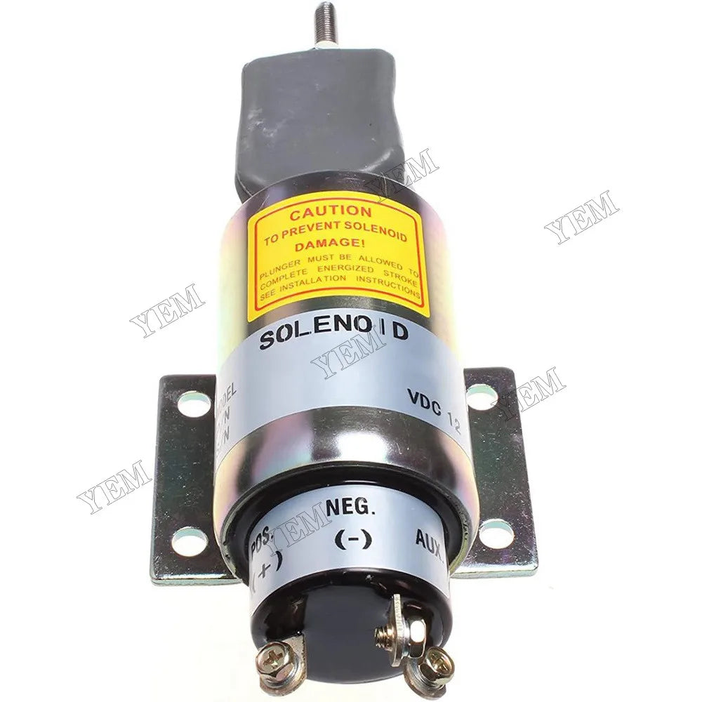 For Snorkel Lift 12V Fuel Shutoff Stop Solenoid Valve 3040174