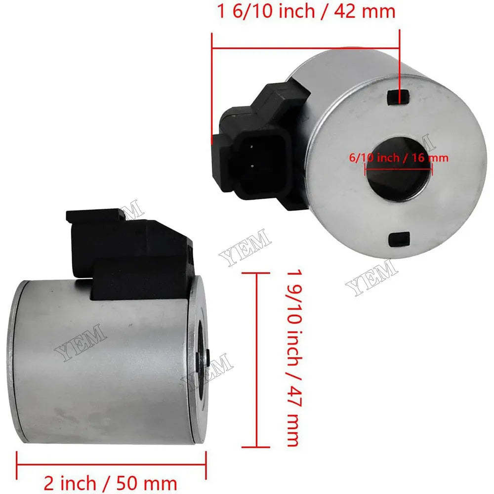 For Valve Stem Series 10 12 16 38 58 12V Hydraforce Solenoid Valve Coil 4303712 For HydraForce