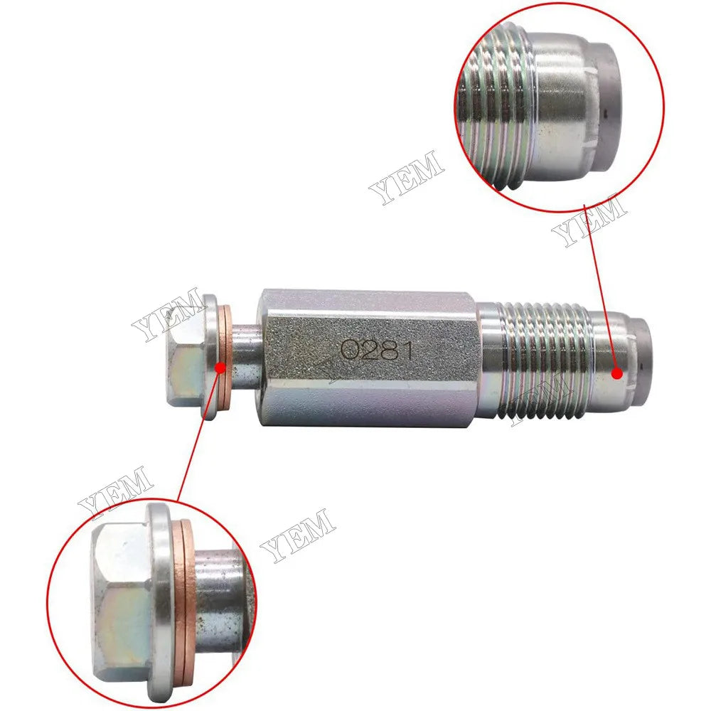 For Isuzu D-Max Fuel Limiter Pressure Valve Sensor 095420-0280 8-98032549-0 For Isuzu