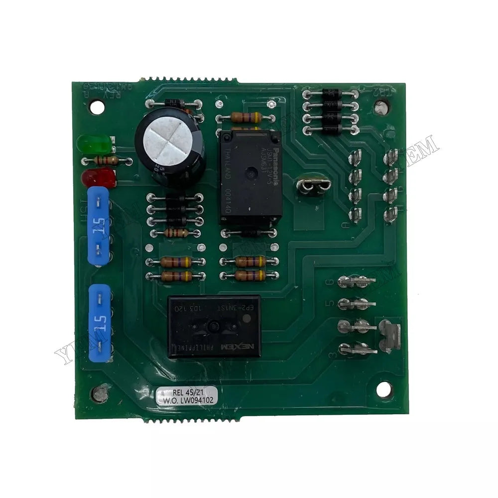 For Yanmar 3TNV88 Kawasaki FD590V Engine John Deere 1585 1580 1575 1570 1550 1420 1435 1545 1565 F1145 F710 F725 F735 Front Mower Equipment Printed Circuit AM121129 For Yanmar
