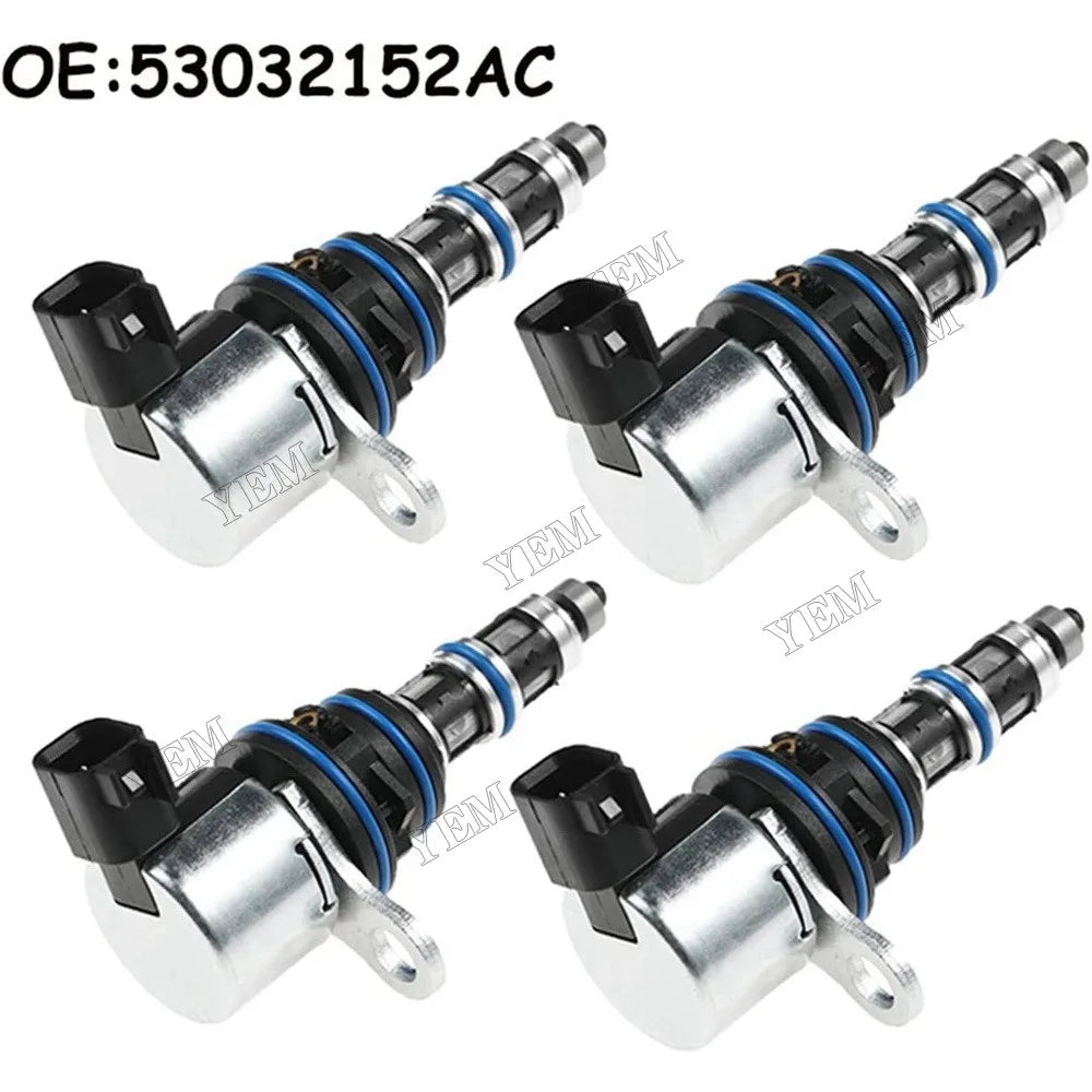 For Jeep Commander Grand Cherokee Dodge Charger Durango Chrysler 300 5.7L V8 4 Pcs Multiple Displacement Solenoid 53032152AD For Dodge