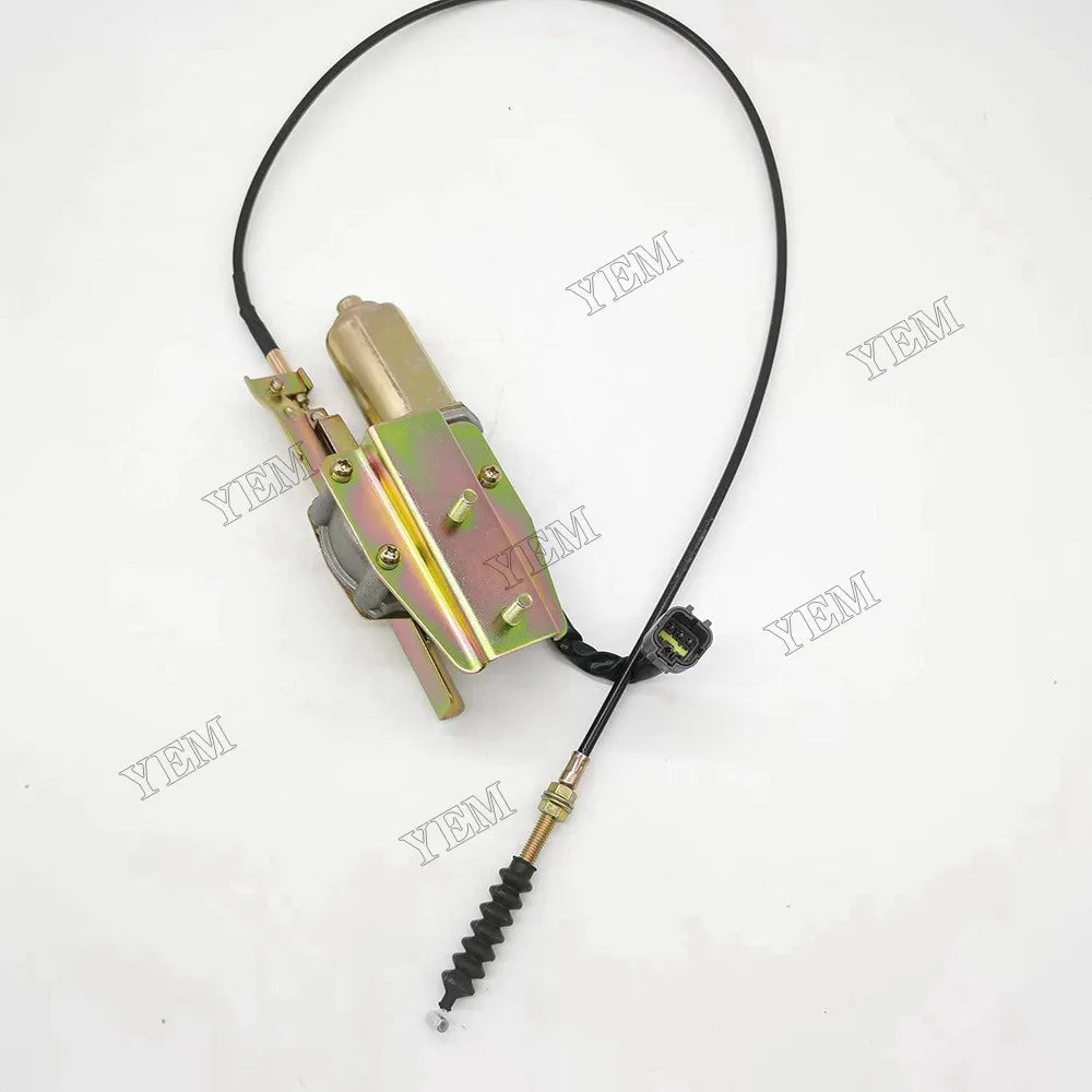 For Isuzu Engine 4BG1 6BD1 Hitachi Excavator EX200-2 EX200-3 EX200-3C EX200-3E EX200LC-2 EX200LC-3 24V Stop Solenoid Stopper Assembly 1819002270 For Isuzu