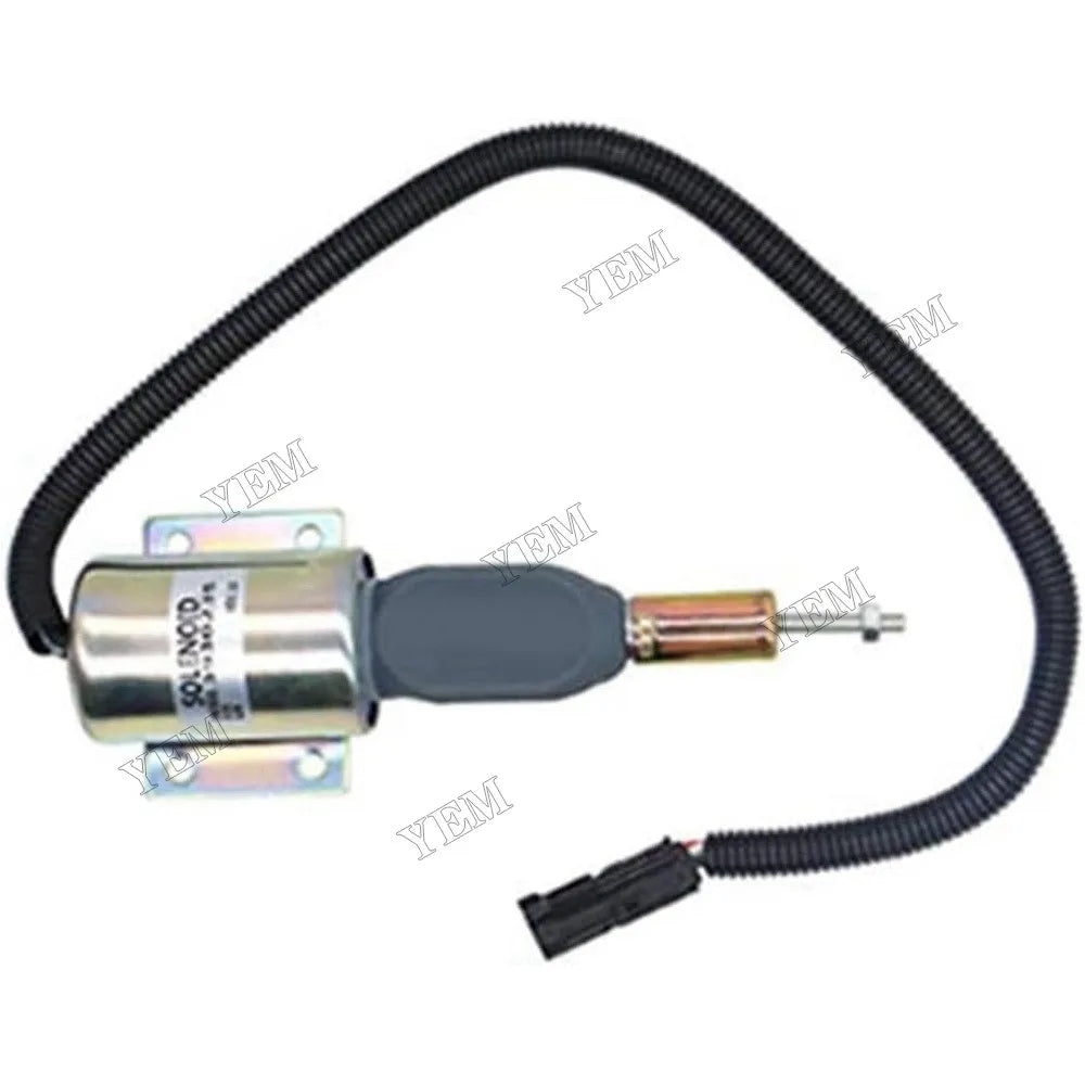 For Cummins Engine 6C 8.3 12V Stop Solenoid Valve 3930235 SA-4348-12 For Cummins