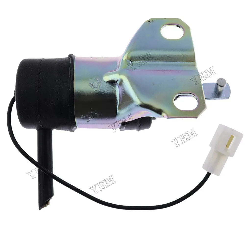 For Kubota Engine V2203 Bobcat B300 BL370 BL470 BL475 BL570 BL575 231 12V Fuel Shut Off Solenoid 6655120 For Kubota