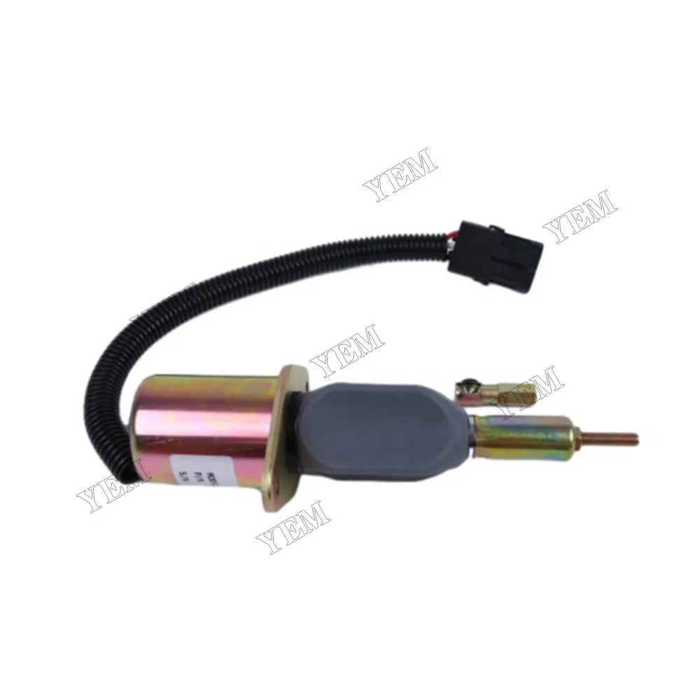 For Komatsu Engine S6D102E-1 SA6D102E-2 Wheel Loader WA250-3MC Forklift FD80HD-8 Shutoff Solenoid 6732-82-9120 For Komatsu