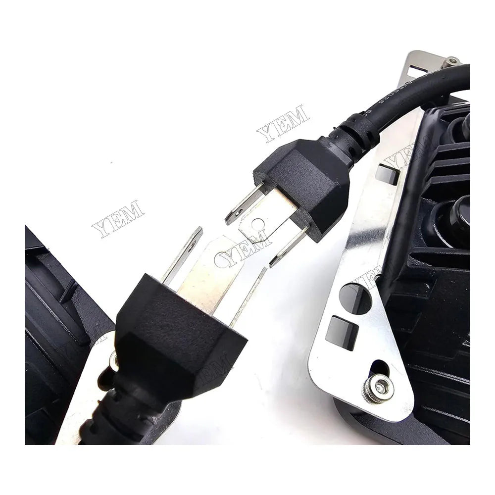 For John Deere Tractor 5225 5325 5425 5525 5625 6120 6330 6415 6420 6430 6615 6715 2Pcs 6x4 LED Headlight Front Hood Light AL152328 For John Deere