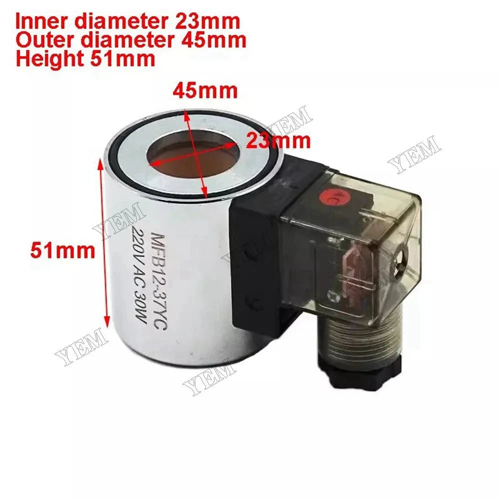 For Rexroth 220V Hydraulic Valve Coil MFB12-37YC For Rexroth