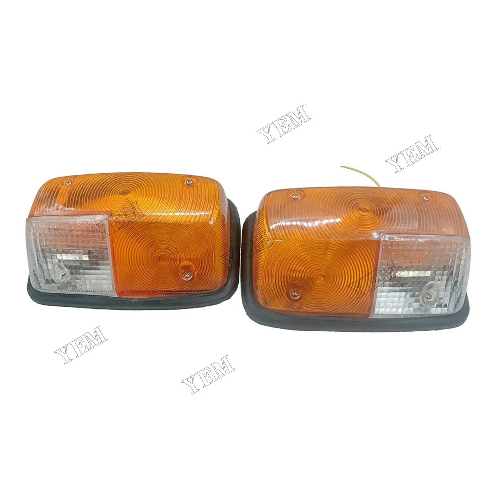 For Komatsu Loader WA100-1 WA120-1 WA150-1 WA180-1 WA250-1 WA400-1 WA470-1 2 Pcs Lamp 22W-06-12310 22W-06-12320 For Komatsu