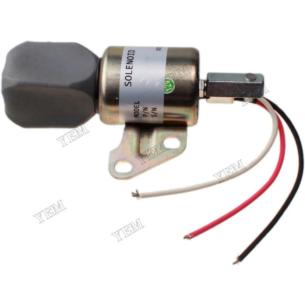 For Kubota Engine D722 D902 Skyjack Scissor Lift SJ6826 SJ6832 12V Fuel Shut Down Solenoid 139321 SKY139321 For Kubota